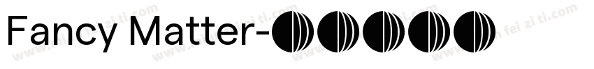 Fancy Matter字体转换